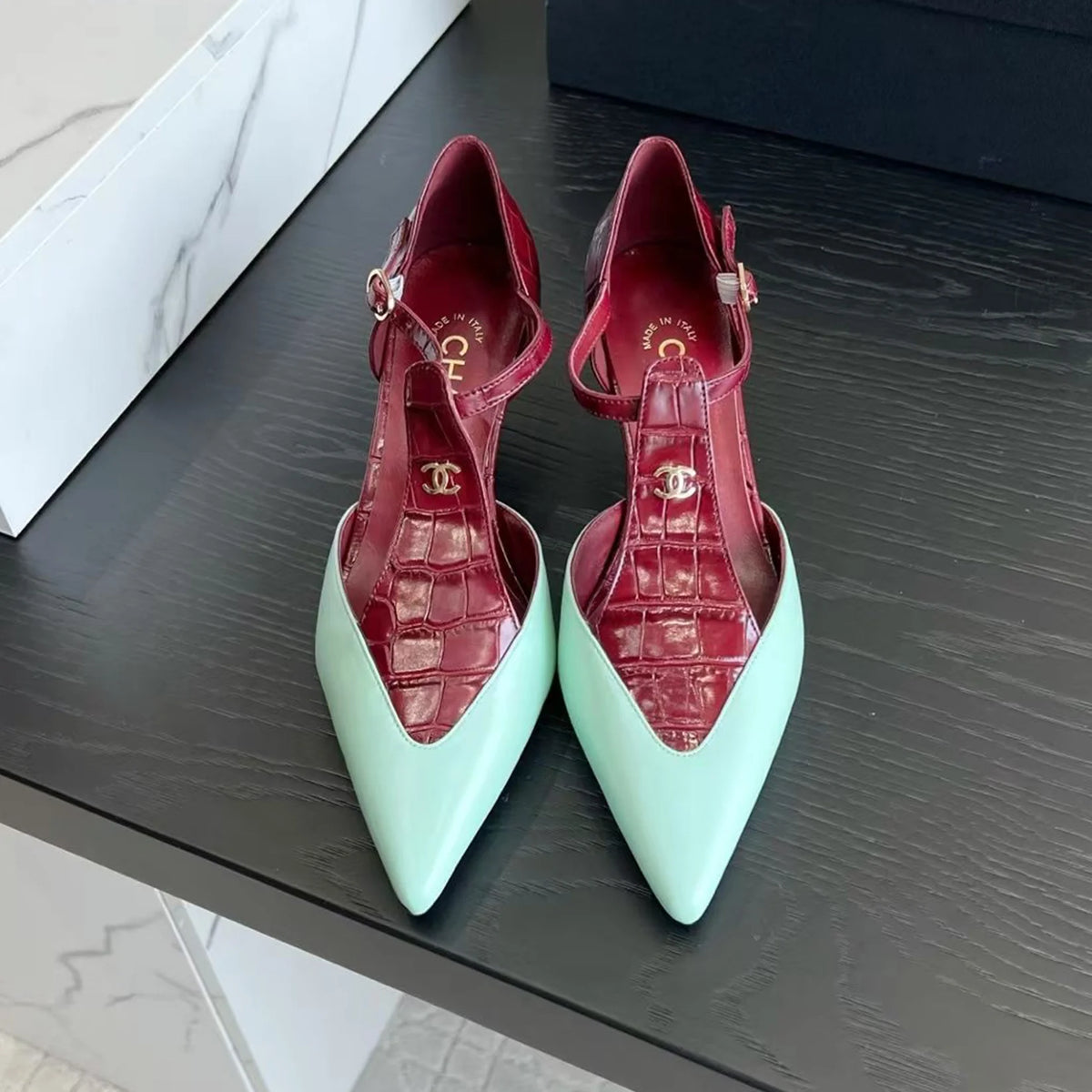 C.H.A.N.E.L | Mary Janes | 2 Colors - MODEGAA